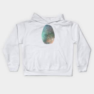 Galaxy Fingerprint Pattern Kids Hoodie